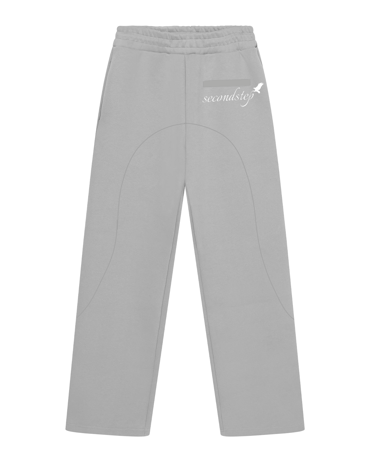 open leg sweatpants (no logo)